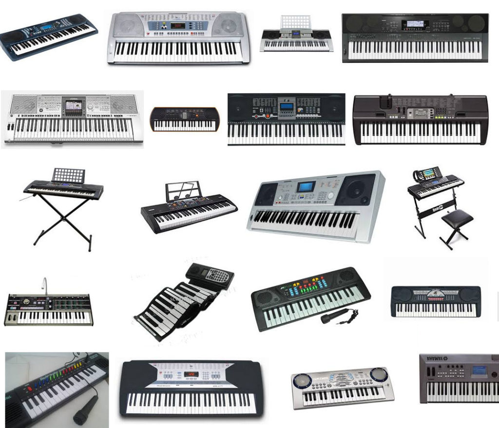 Electronic keyboards